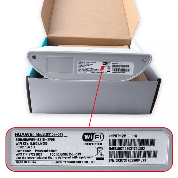 HuaweiB315 Huawei B315S-519 Unlocked 4G LTE CPE Routers B2 B4 B5 B8 B13 B17 Cat4 150Mbps Wireless Router With Sim Card Slot 4