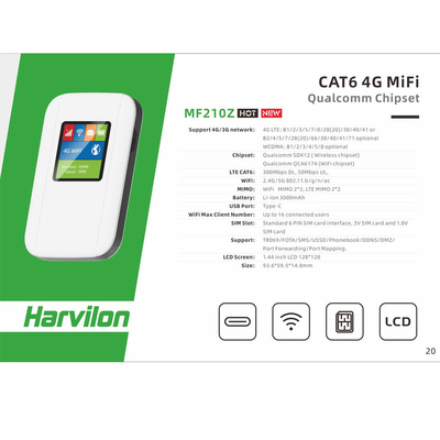 Купить 5В 1А 4G мобильный WiFi маршрутизатор в белом / черном / золотом / красном online manufacture
