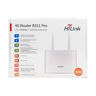 Купить 4G Wifi Router B311 Pro OEM&ODM Wifi беспроводный маршрутизатор 4G Lte с питанием online manufacture