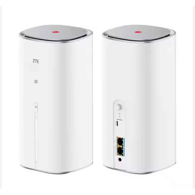 Купить Новый выпущенный ZTE 5G AI CPE G5 Pro MC8512 Двойные 2.5G порты NFC WiFi 7 BE7200 Разблокированный 5G 4G LTE Sim Router 4CC Агрегация оператора online manufacture