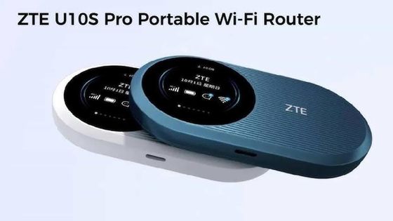 Купить Разблокированный ZTE U10S Pro портативный беспроводный Wi-Fi 229Mbps 4G LTE маршрутизатор мини наружный модем Hotspot с слотом SIM-карты 3000mAh online manufacture