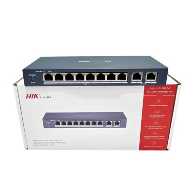 Купить Оригинальный Hik DS-3E0310HP-E 8 портов Fast Ethernet Unmanaged POE Switch online manufacture