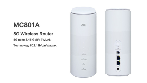 Купить Маршрутизаторов CPE ZTE MC801A 5G SIM-карта маршрутизатора 5g крытых WiFi крытая 100m открытая online manufacture