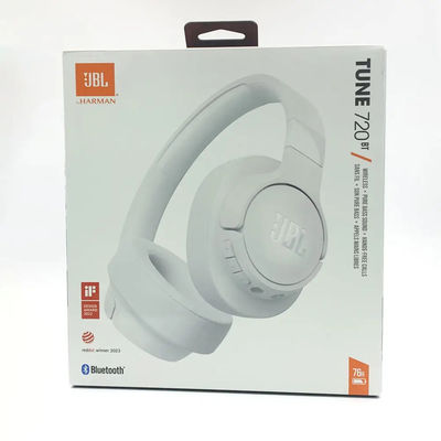 JBL TUNE 720BT Беспроводные наушники с открытым ухом для Bluetooth-гарнитуры, светодиодный индикатор, низкочастотные звуковые эффекты, высокая выносливость для музыки и игр